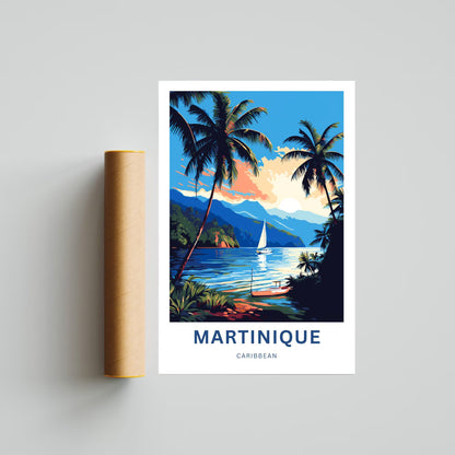 Martinique Travel Poster