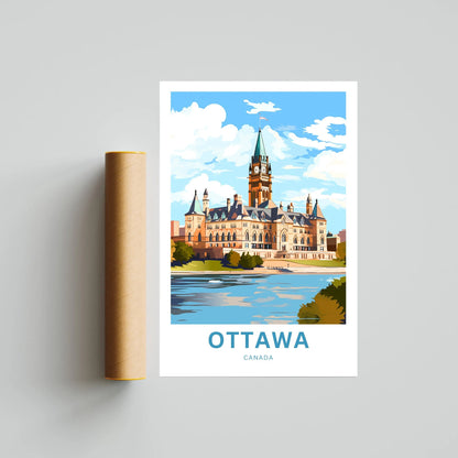 Ottawa Travel Poster