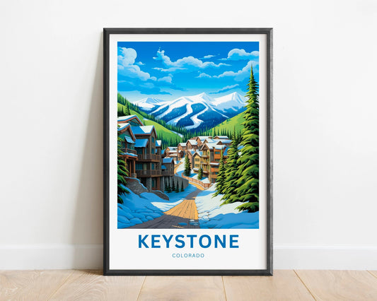 Keystone Travel Poster