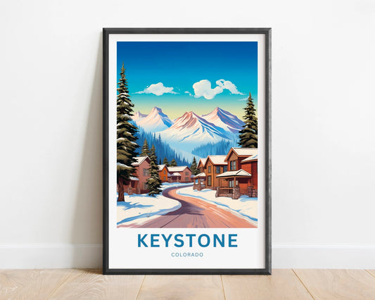 Keystone Travel Poster