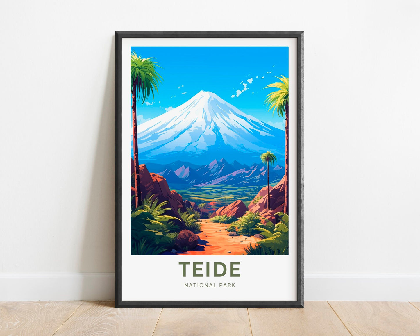 Teide Travel Poster