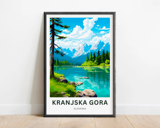 Kranjska Gora Travel Poster