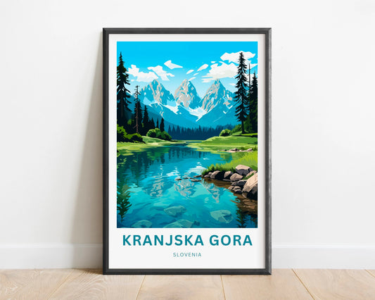 Kranjska Gora Travel Poster