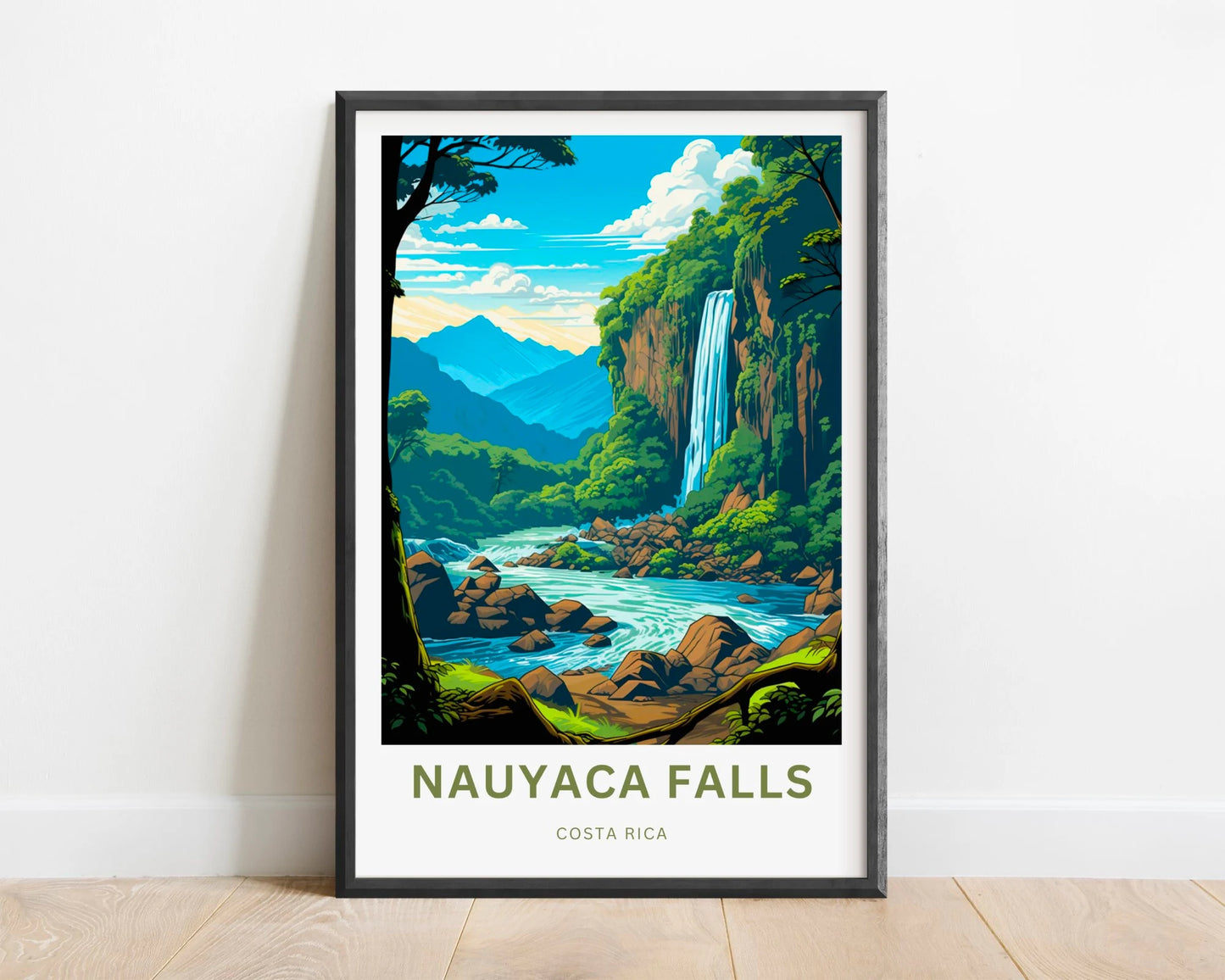 Nauyaca Travel Poster