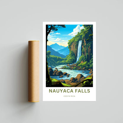 Nauyaca Travel Poster