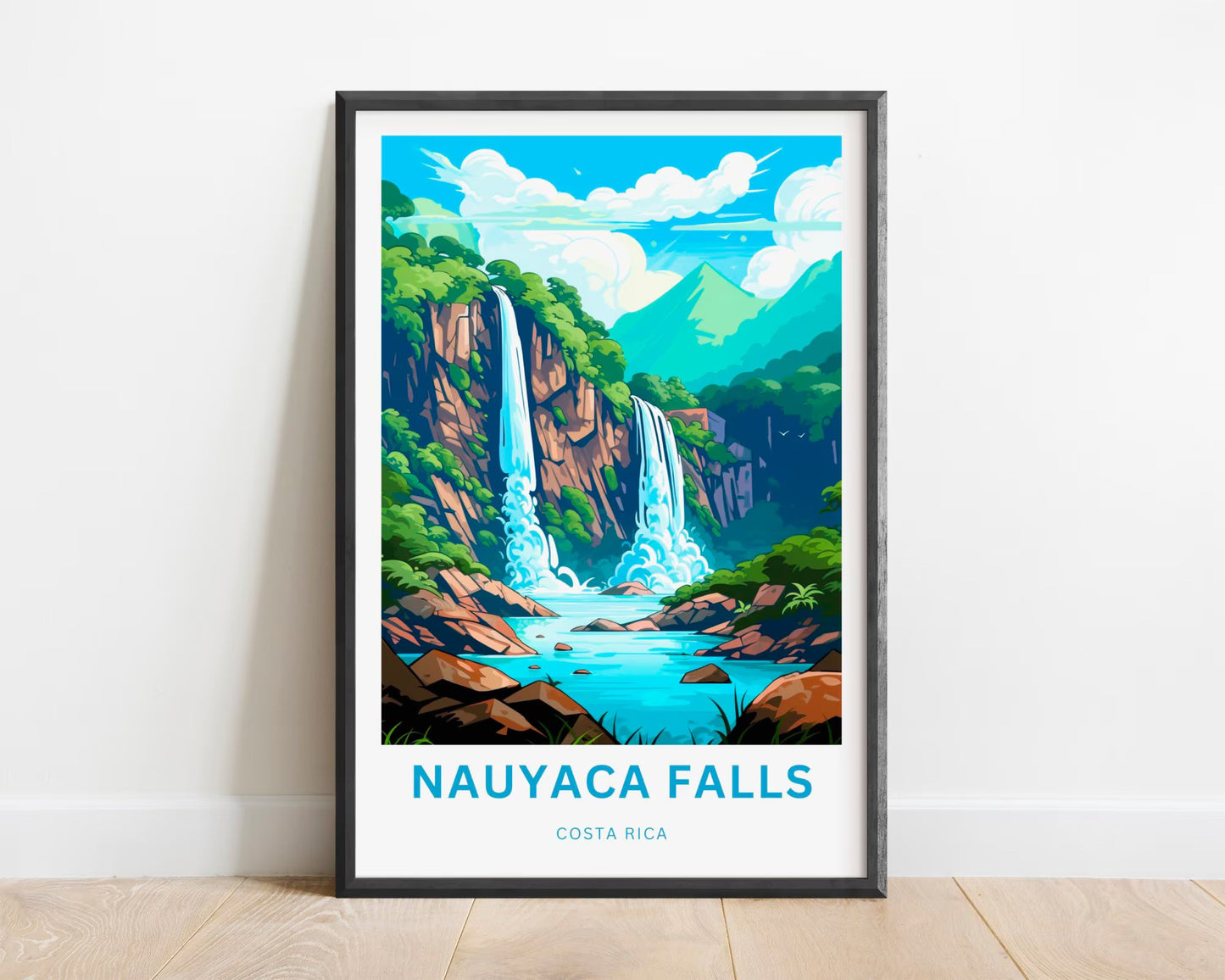 Nauyaca Travel Poster