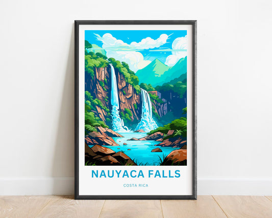 Nauyaca Travel Poster