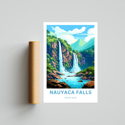 Nauyaca Travel Poster