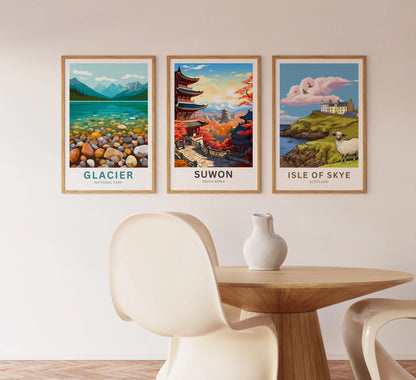 Suwon Travel Poster