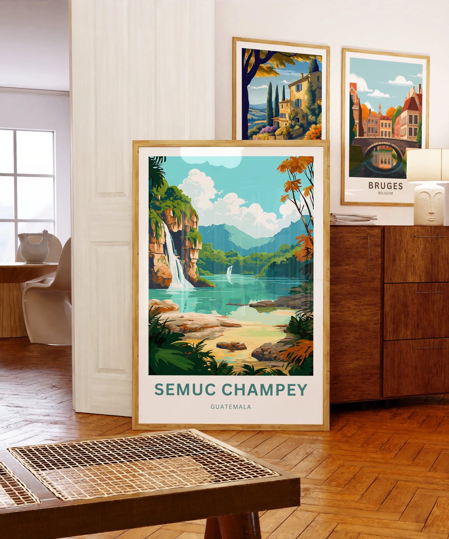 Semuc Champey Travel Poster