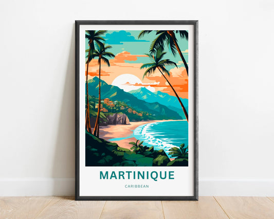 Martinique Travel Poster