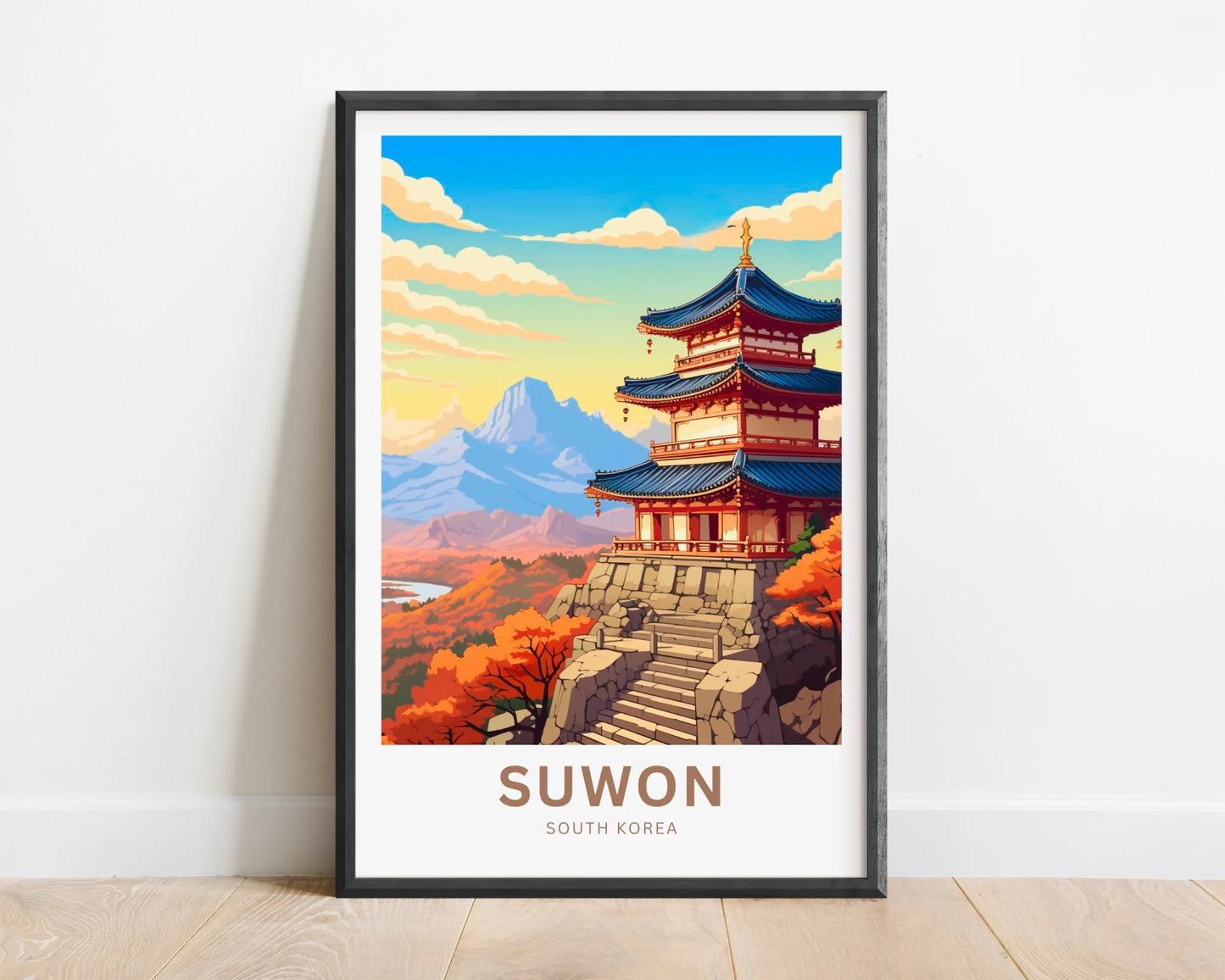 Suwon Travel Poster