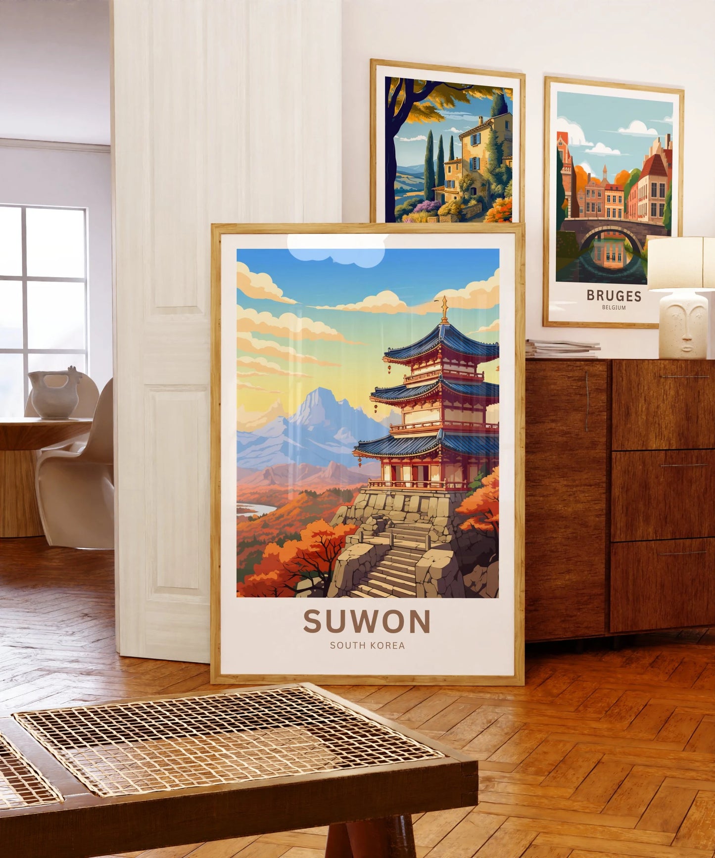 Suwon Travel Poster