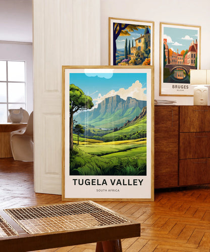 Tugela Valley Travel Poster