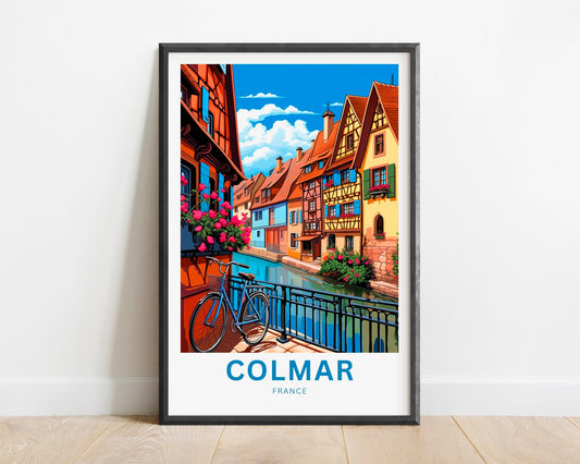Colmar Travel Poster