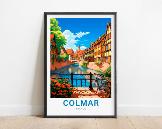 Colmar Travel Poster