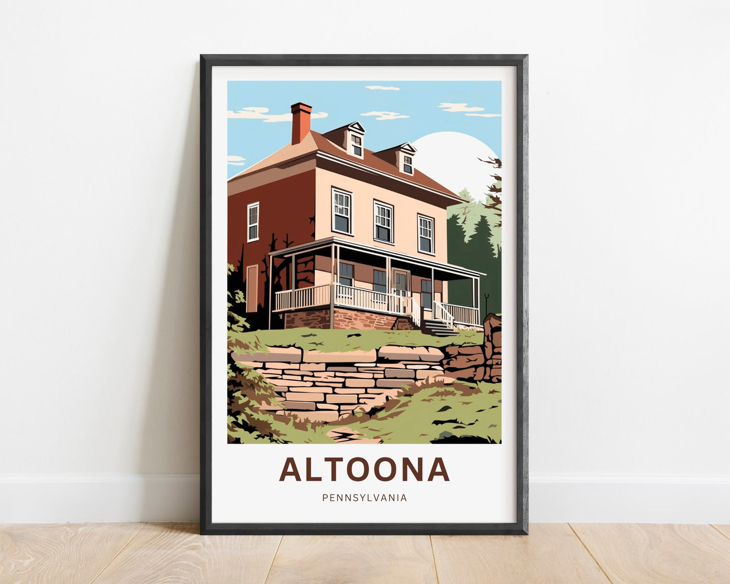 Altoona Travel Poster