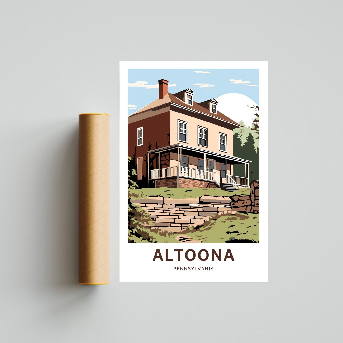 Altoona Travel Poster