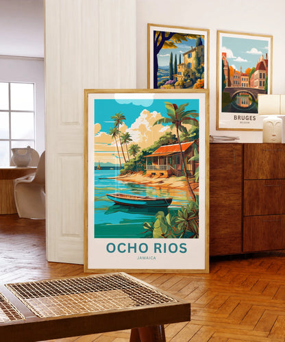 Ocho Rios Travel Poster