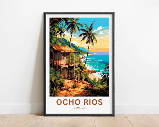 Ocho Rios Travel Poster