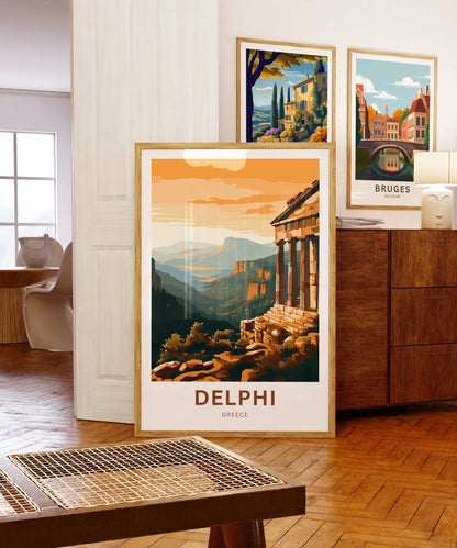 Delphi Travel Poster