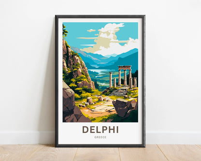 Delphi Travel Poster