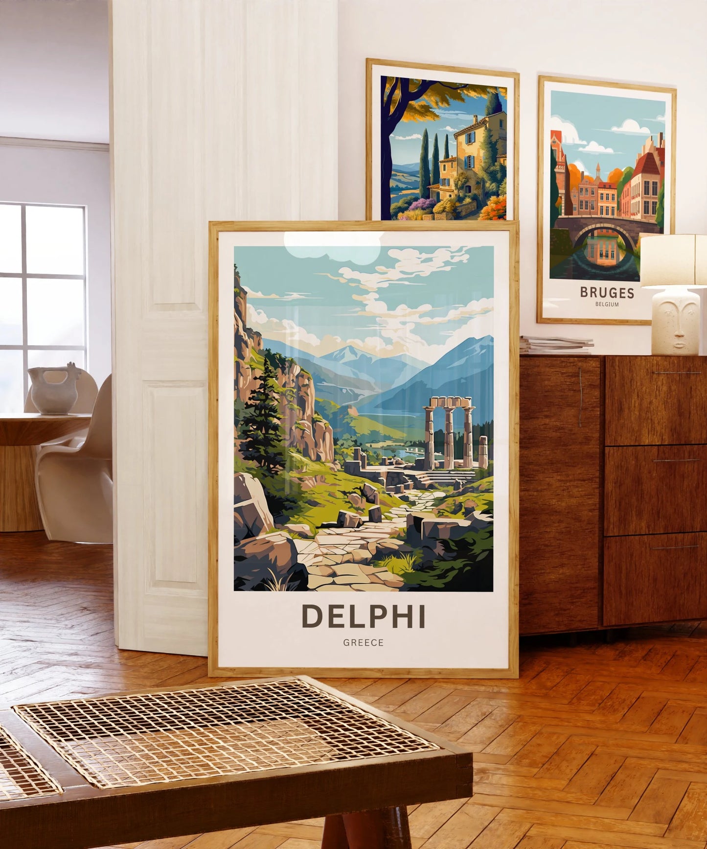 Delphi Travel Poster
