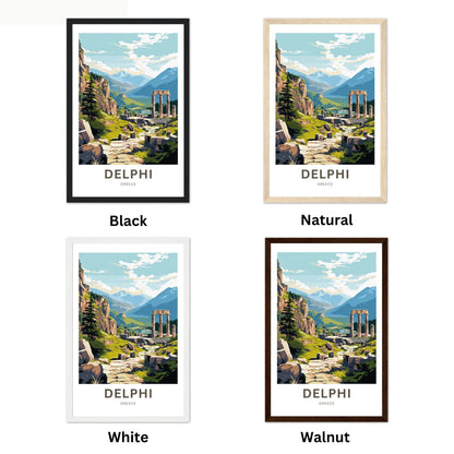 Delphi Travel Poster