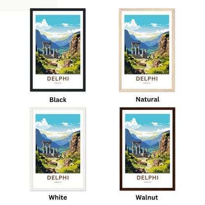 Delphi Travel Poster