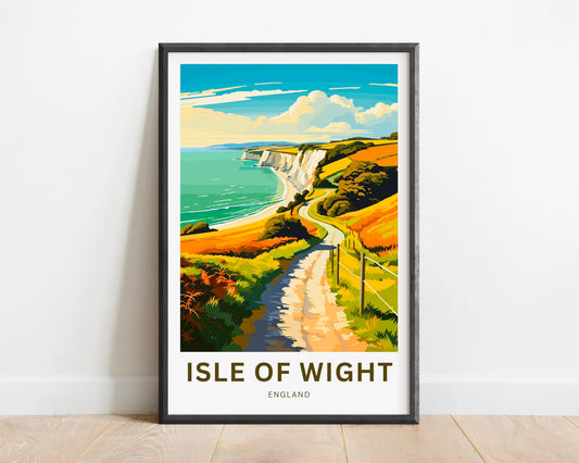 Isle of Wight Travel Poster