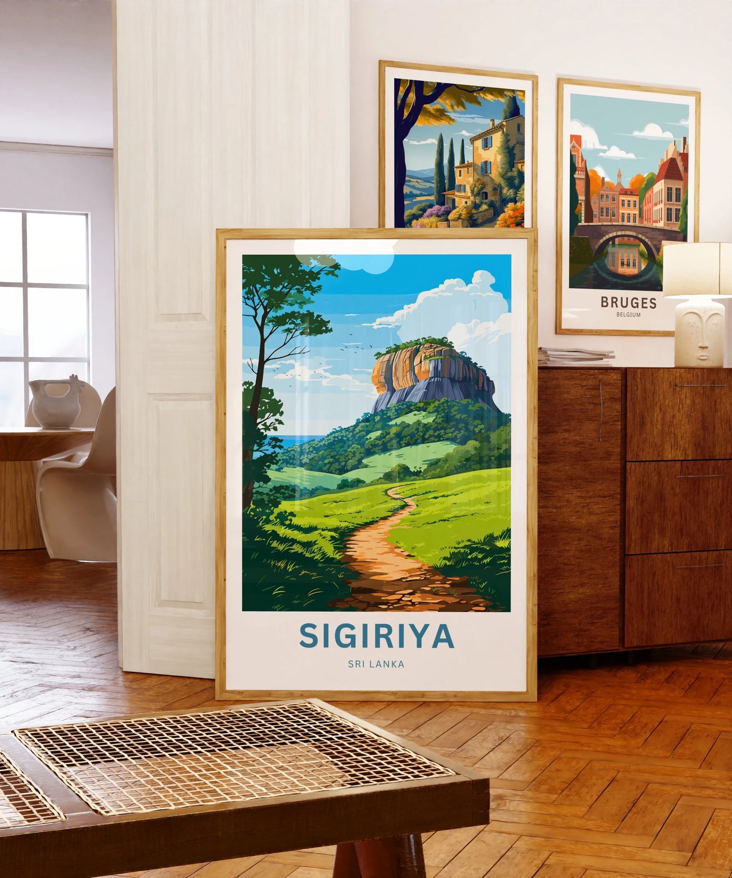 Sigiriya Travel Poster