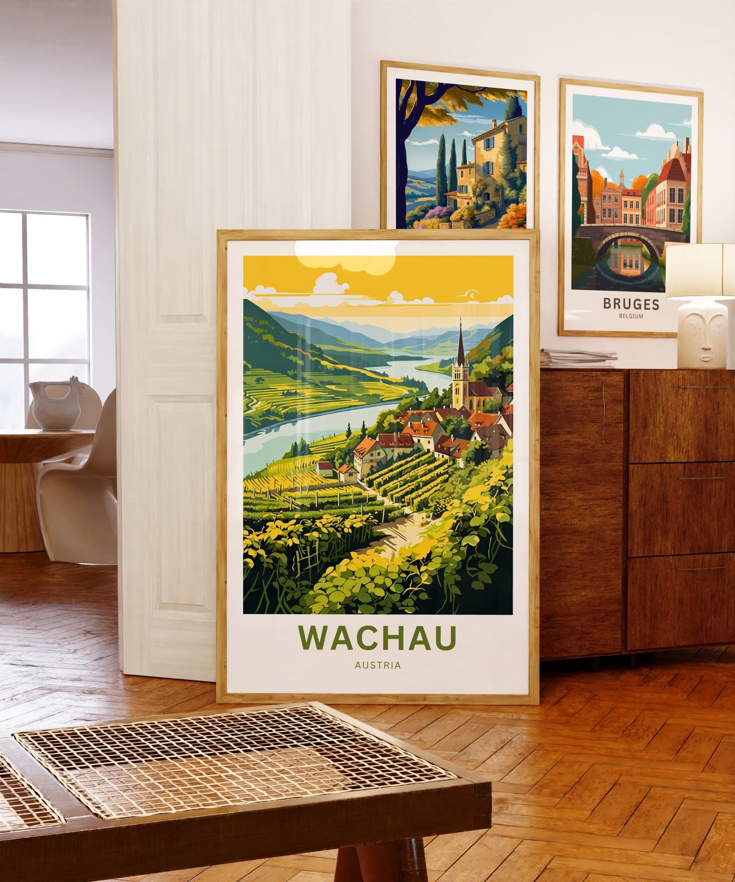 Wachau Travel Poster