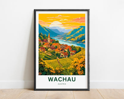 Wachau Travel Poster