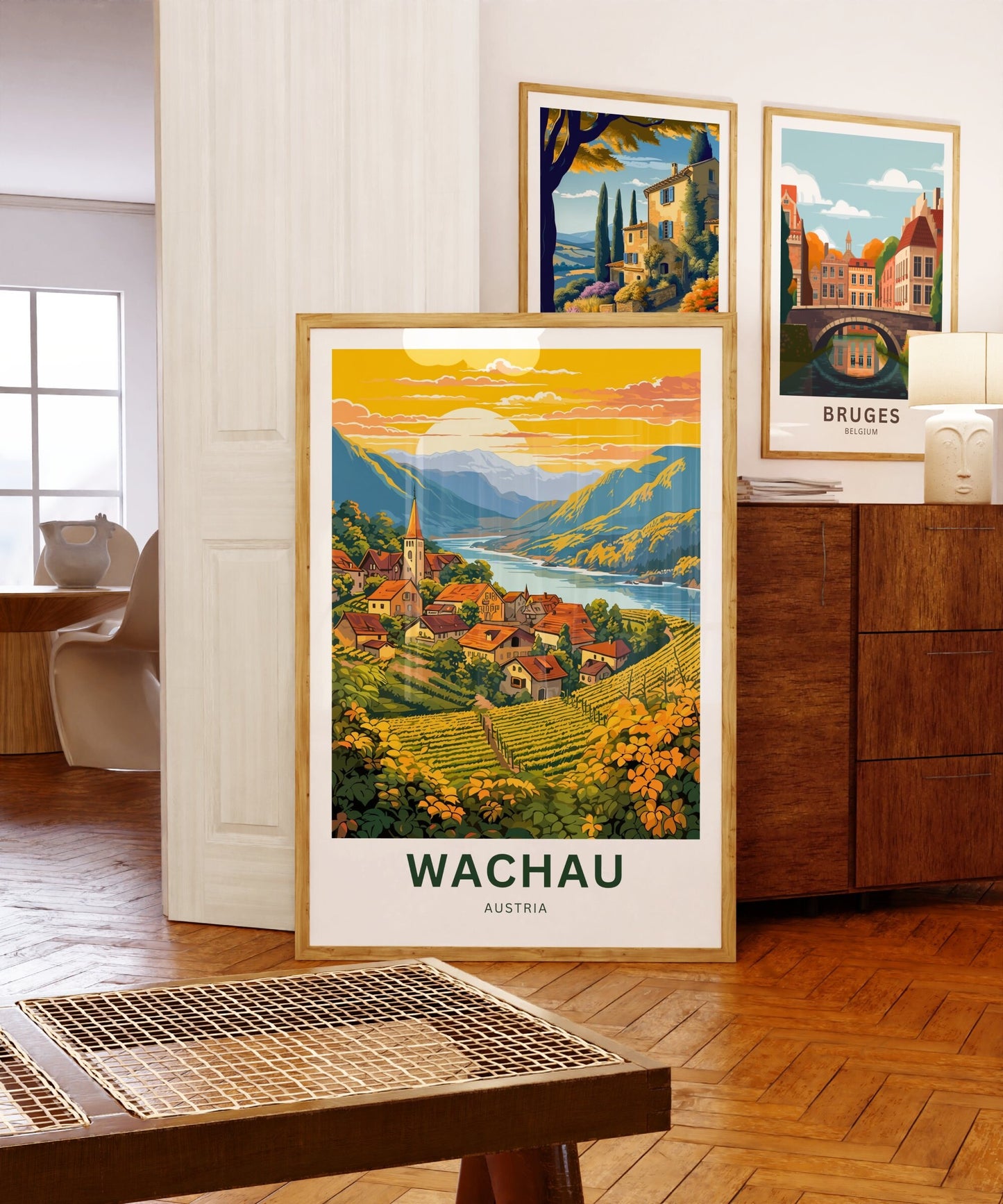 Wachau Travel Poster