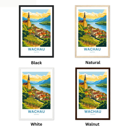 Wachau Travel Poster