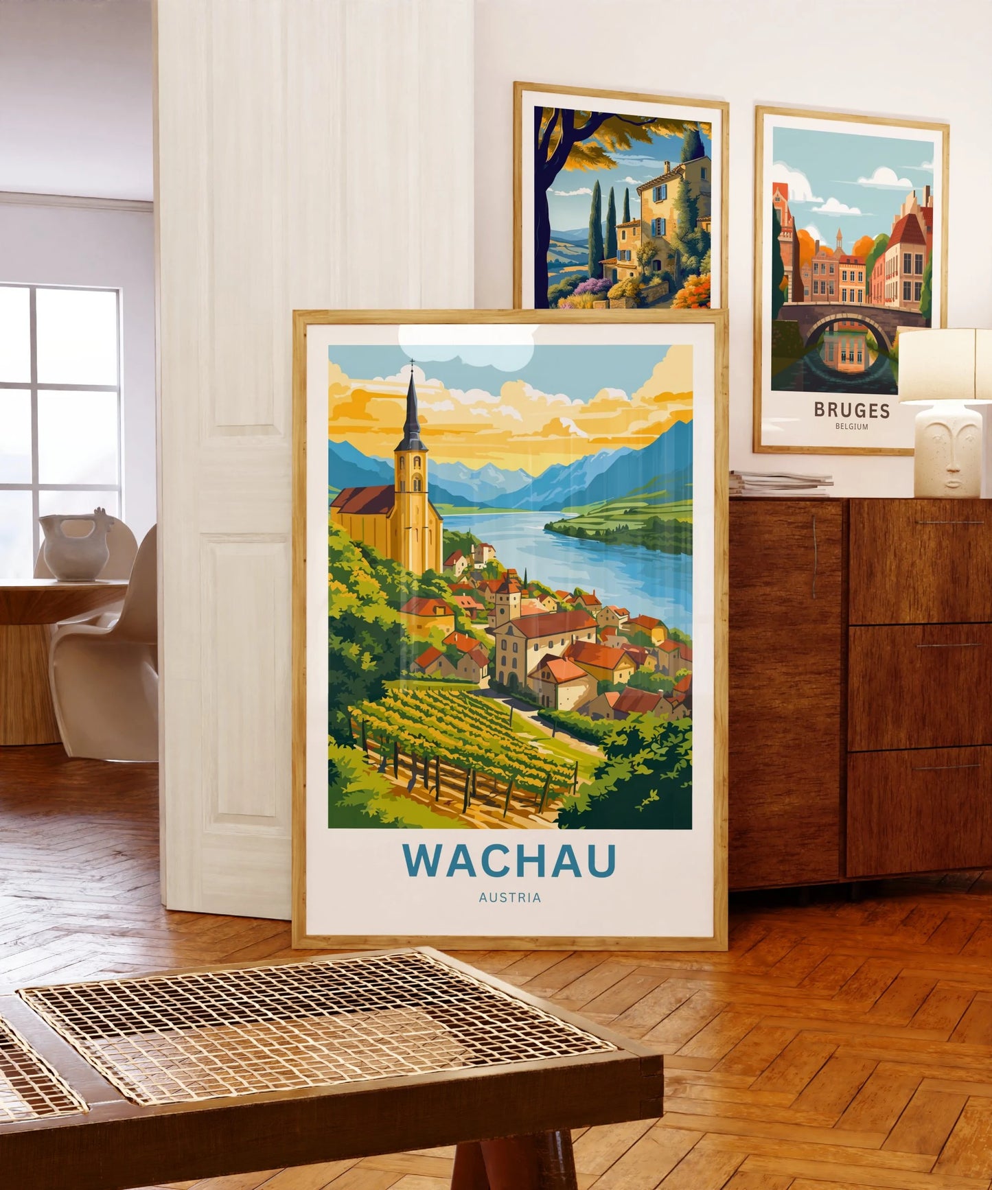 Wachau Travel Poster