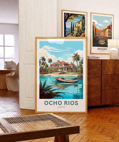 Ocho Rios Travel Poster