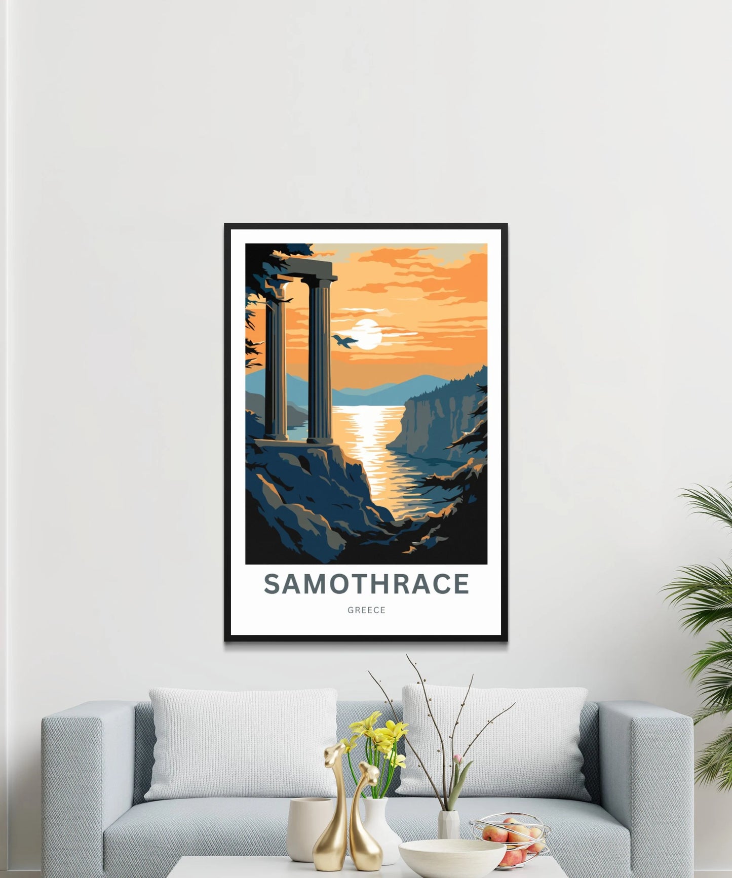 Samothrace Travel Poster