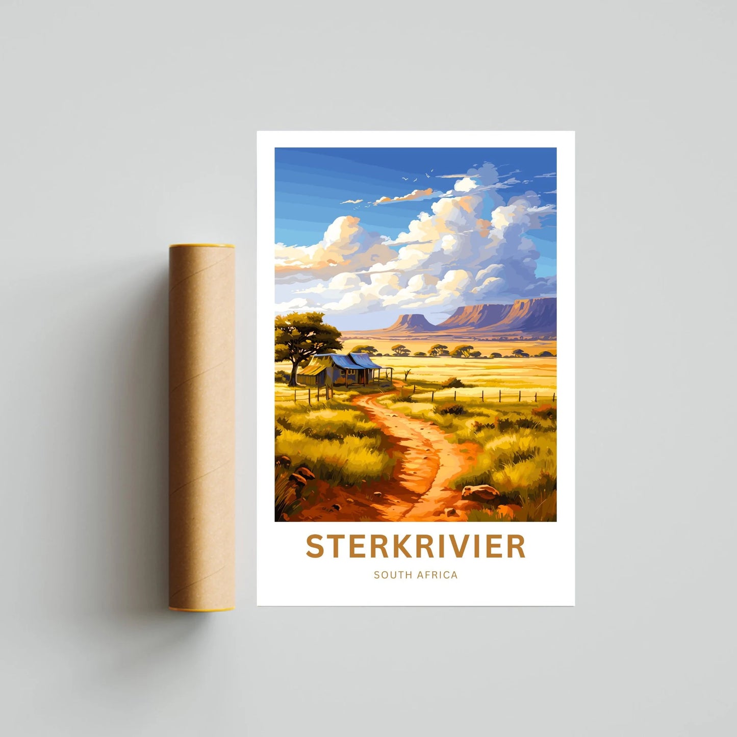 Sterkrivier Travel Poster