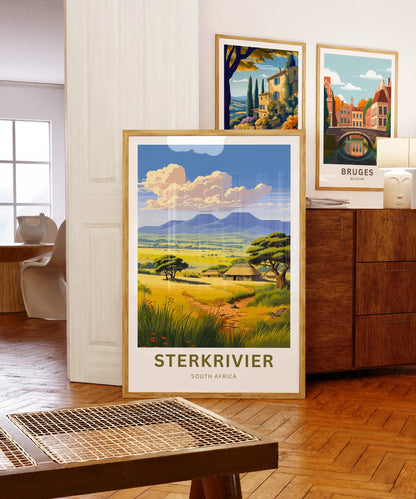 Sterkrivier Travel Poster