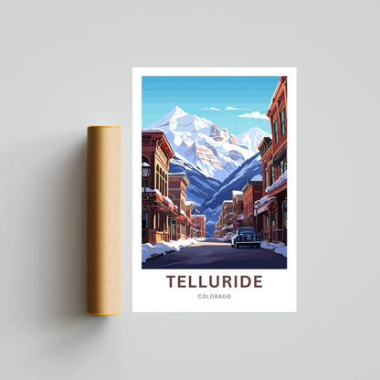 Telluride Travel Poster