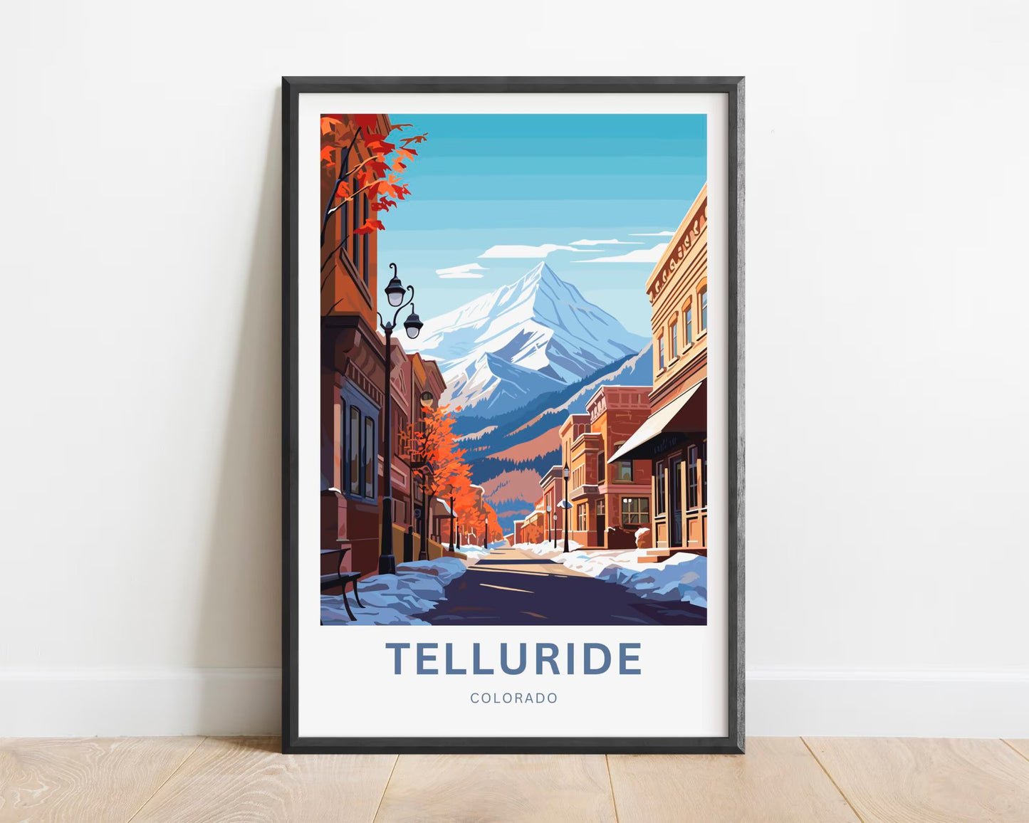 Telluride Travel Poster