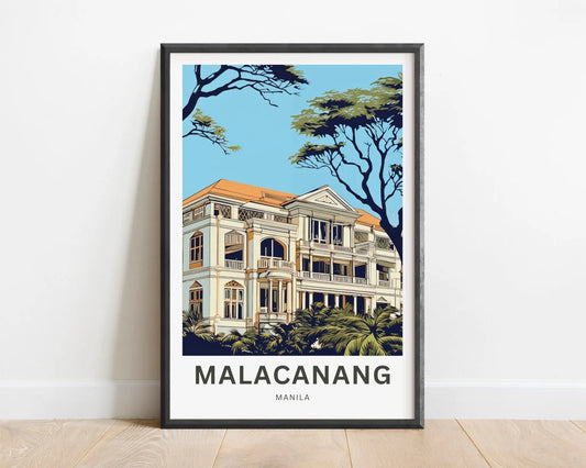 Malacañang Palace Travel Poster