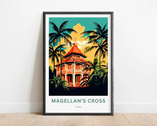 Magellan's Cross Travel Poster