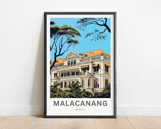 Malacañang Palace Travel Poster