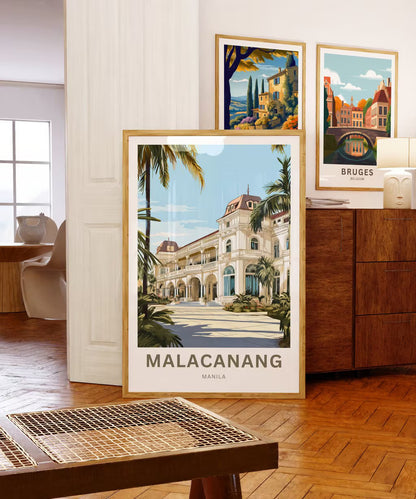 Malacañang Palace Travel Poster