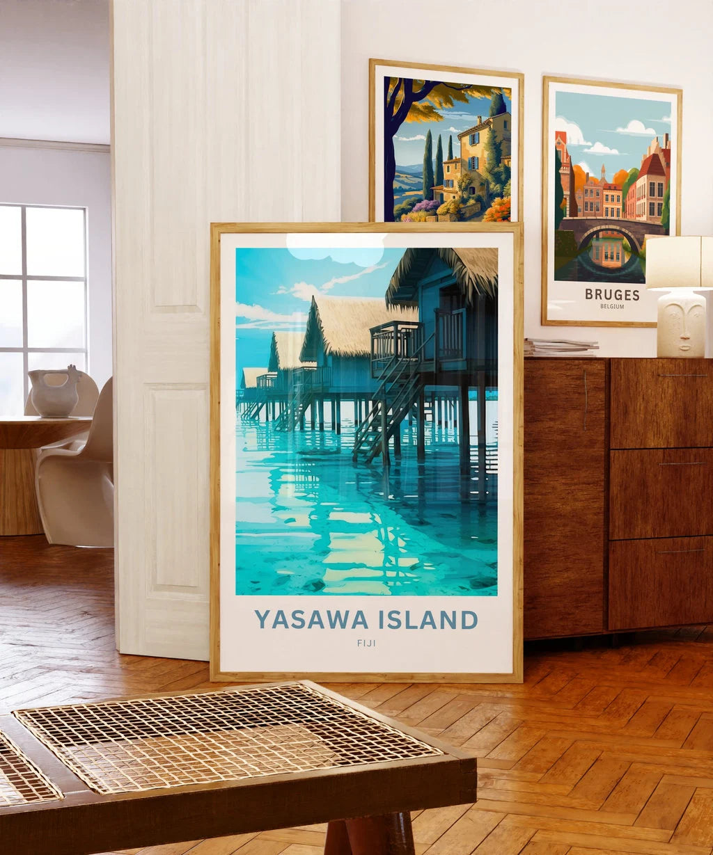 Yasawa Island Travel Poster