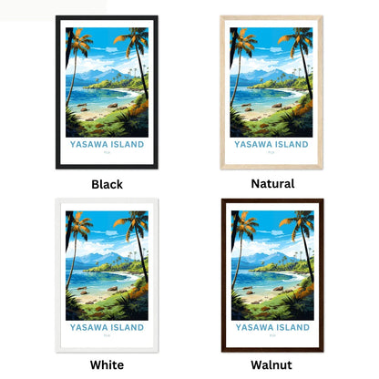 Yasawa Island Travel Poster