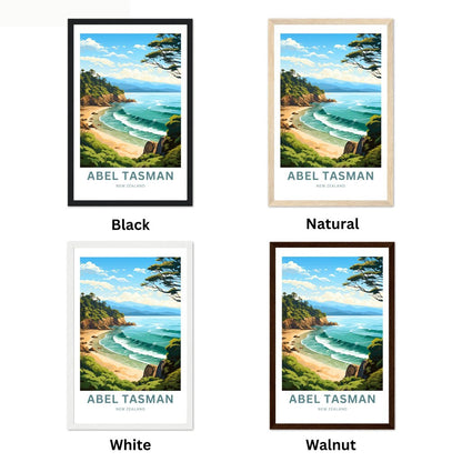 Abel Tasman Park Travel Poster - Wilderness Charm