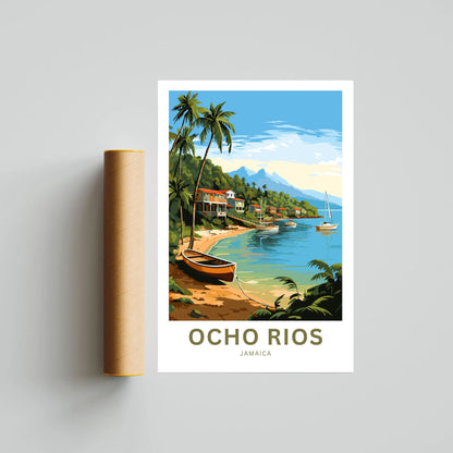 Ocho Rios Travel Poster